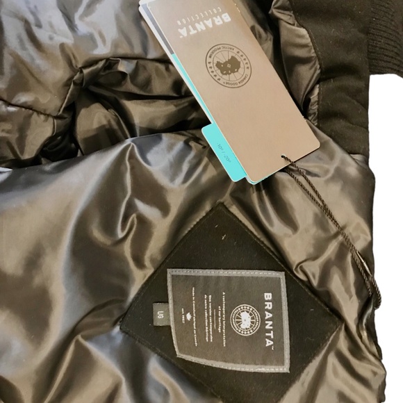 Canada Goose Branta Black Label Loro Piana Collaboration Wool Parka - Picture 7 of 8